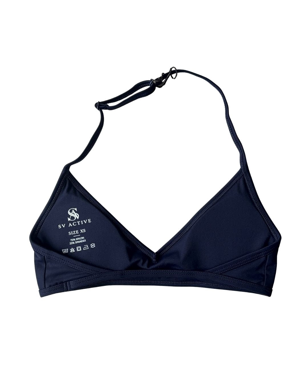 Minimal Halter Bra - "SV Logo"