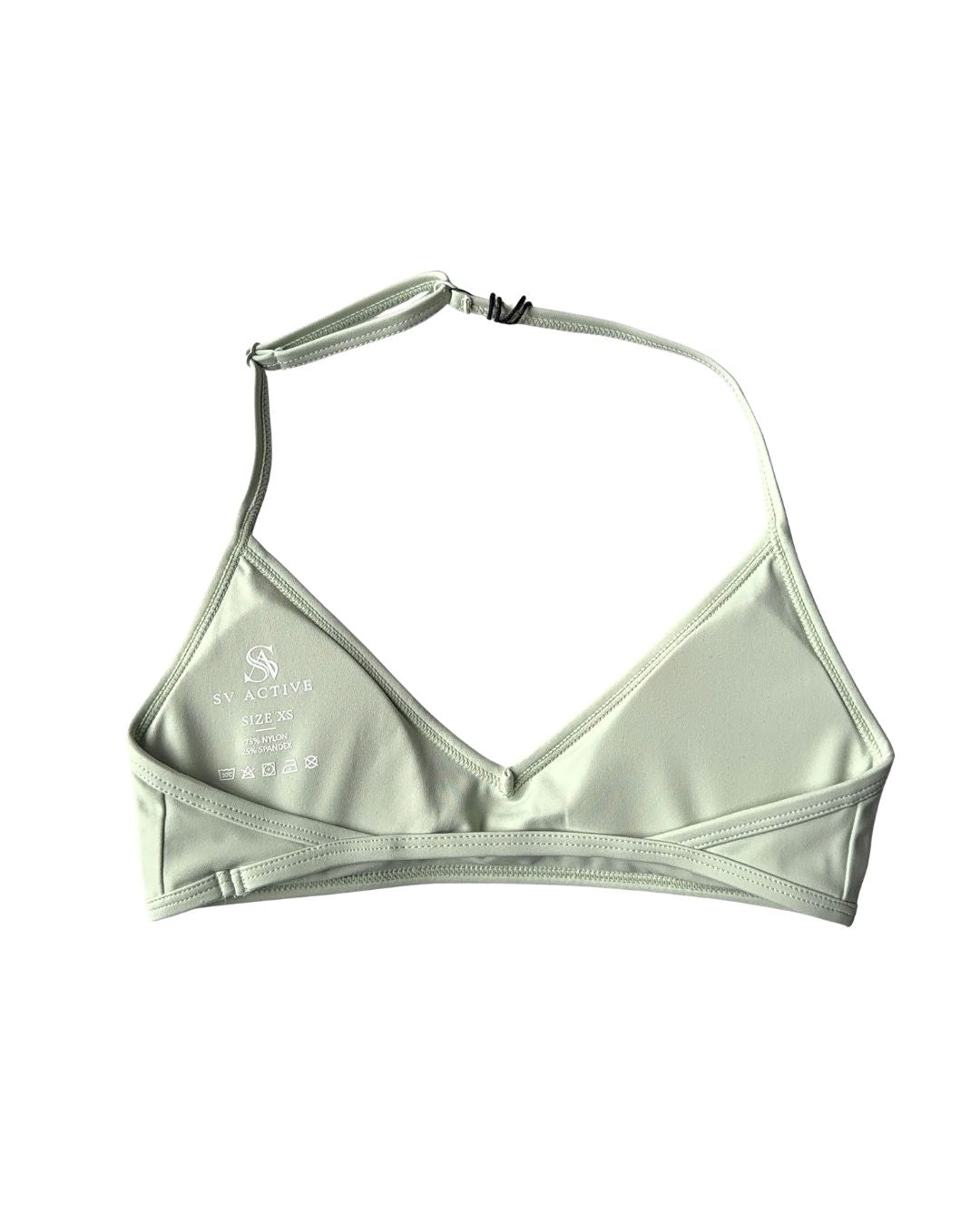 Minimal Halter Bra - "SV Logo"