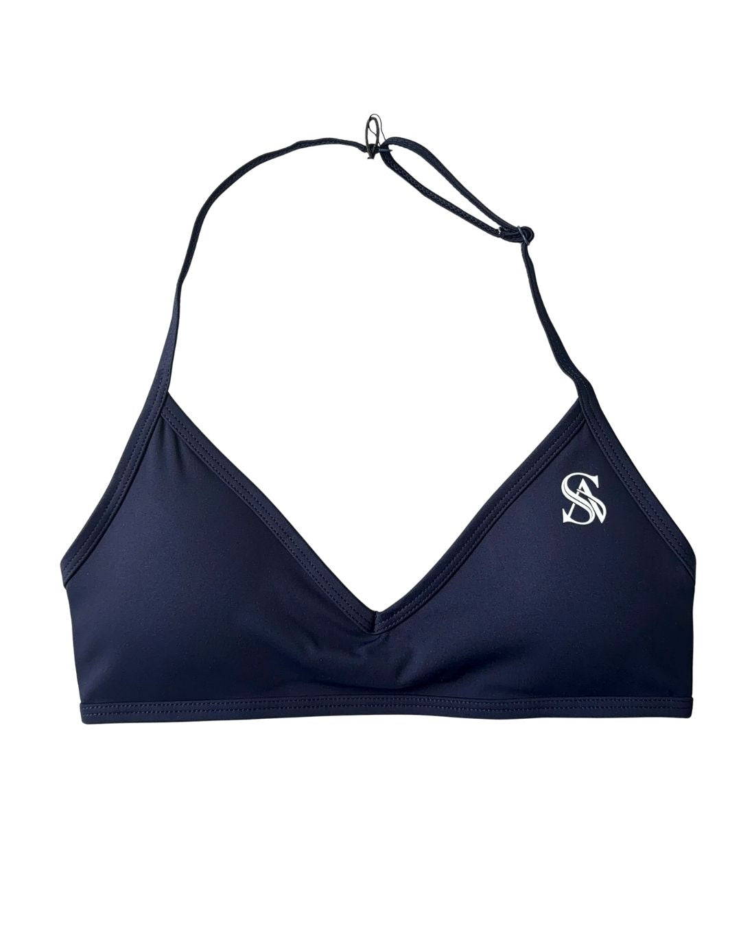 Minimal Halter Bra - "SV Logo"